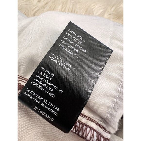 BDG Urban Outfitters Women's 90s Bootcut Jeans Strawberry Brown Size 24 NWOT - Picture 12 of 12